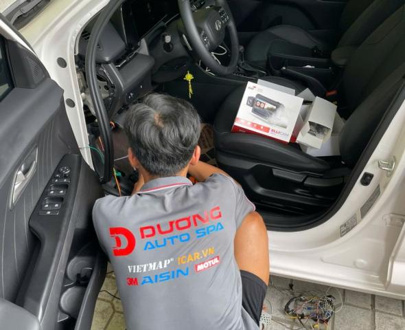 Lắp đặt camera hành trình bến tre tại Dương Auto Spa