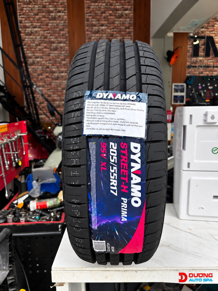Quy trình thay lốp Dynamo chuyên nghiệp tại Dương Auto Spa