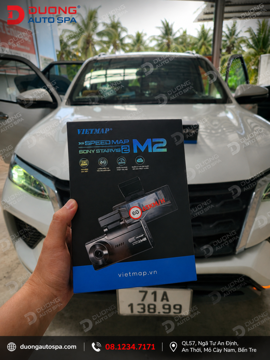 Lắp đặt Vietmap M2