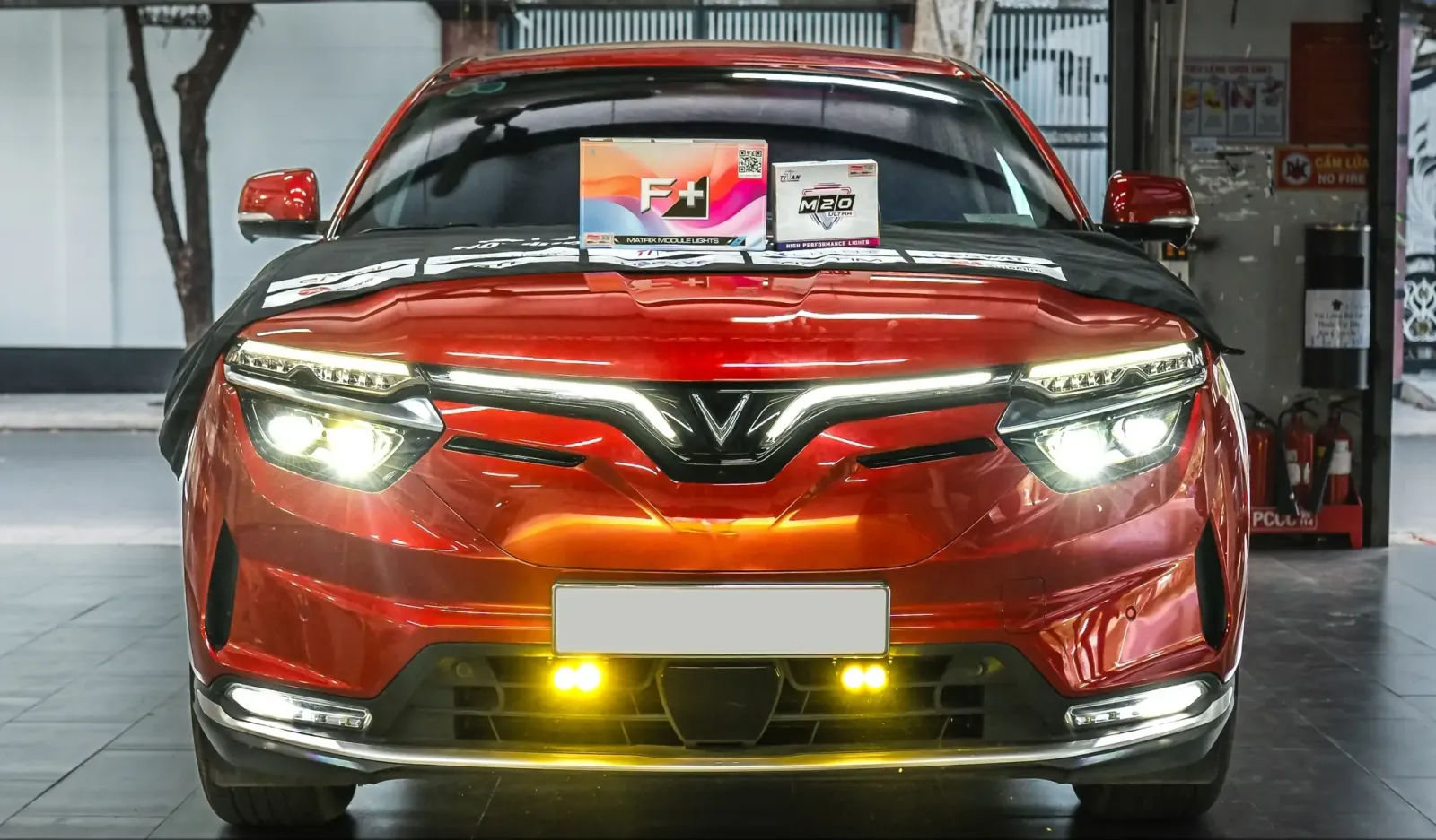 Độ đèn ô tô Bến Tre chuyên nghiệp tại Dương Auto Spa