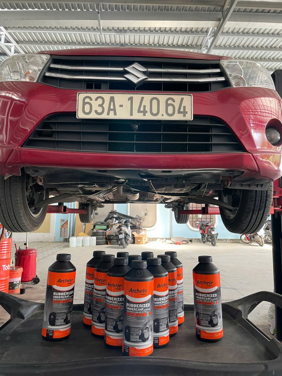 Quy trình phủ gầm ô tô chuyên nghiệp tại Dương Auto Spa