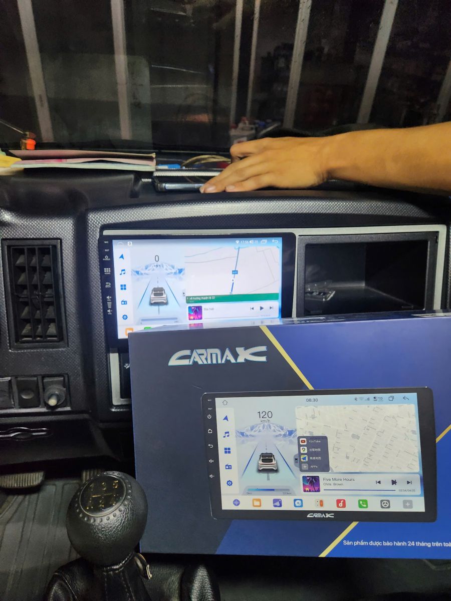 Quy trình lắp màn Android xe tải chuyên nghiệp tại Dương Auto Spa
